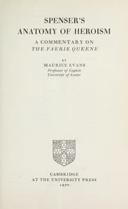 Tapa de Spenser's anatomy of heroism