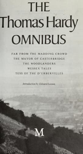 Tapa de The Thomas Hardy omnibus