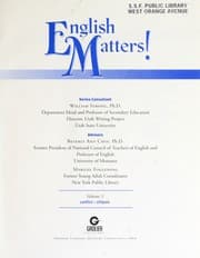 Tapa de English matters!