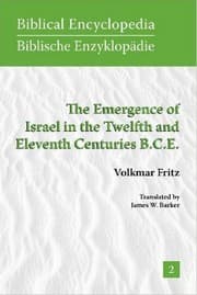 Tapa de The emergence of Israel in the 12th and 11th centuries BCE