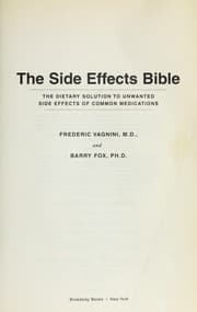 Tapa de The side effects bible