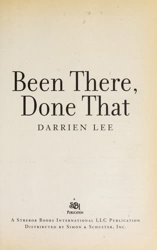 Tapa de Been there, done that