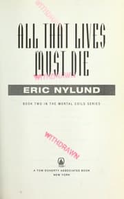 Tapa de All that lives must die