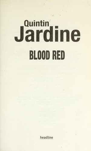 Tapa de Blood red