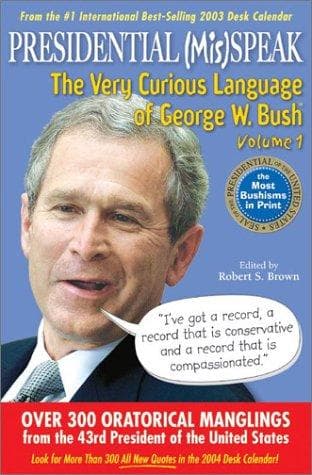 Tapa de Presidential MisSpeak
