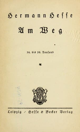 Tapa de Am weg