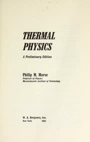 Tapa de Thermal physics
