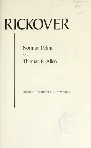 Tapa de Rickover