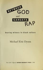 Tapa de Between God and gangsta rap