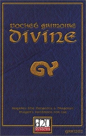 Tapa de Pocket Grimoire Divine (d20 System) (Arcana)