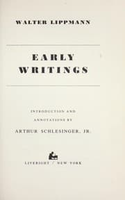 Tapa de Early writings