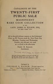 Tapa de Catalogue of the twenty-first public sale