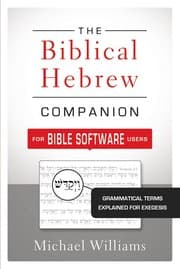 Tapa de The biblical Hebrew companion for Bible software users