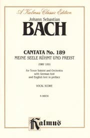 Tapa de Cantata No. 189