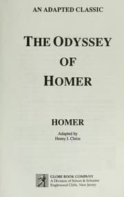 Tapa de The Odyssey of Homer