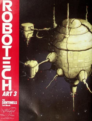 Tapa de Robotech art 3