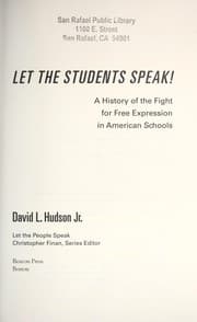 Tapa de Let the students speak!