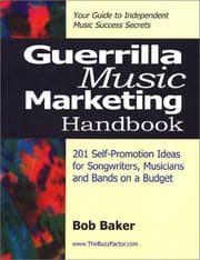 Tapa de Guerrilla Music Marketing Handbook