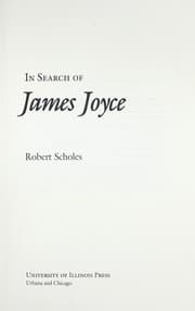 Tapa de In search of James Joyce