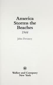 Tapa de America storms the beaches, 1944