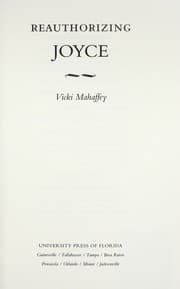 Tapa de Reauthorizing Joyce