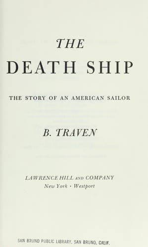Tapa de The death ship