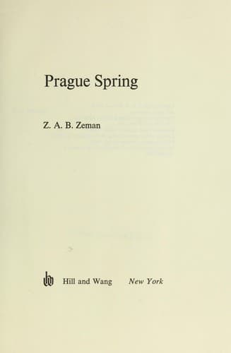 Tapa de Prague spring