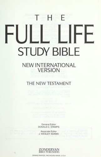 Tapa de Bible. N.T.