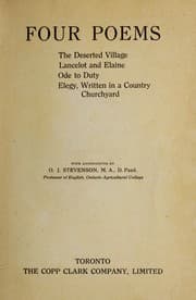 Tapa de Four poems
