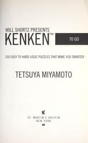 Tapa de Will Shortz Presents Kenken to Go