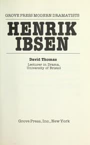 Tapa de Henrik Ibsen