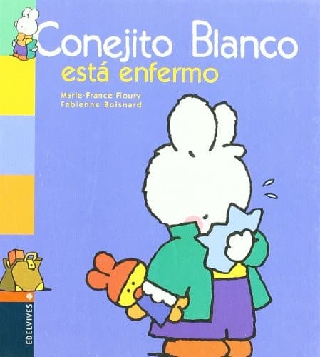 Tapa de Conejito Blanco está enfermo