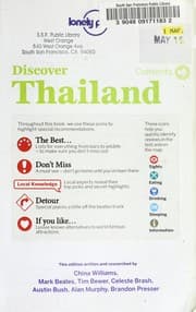 Tapa de Discover Thailand