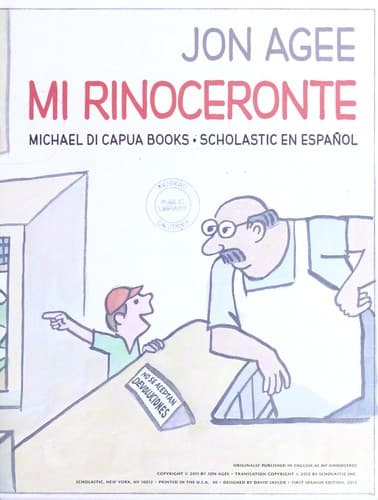 Tapa de Mi rinoceronte