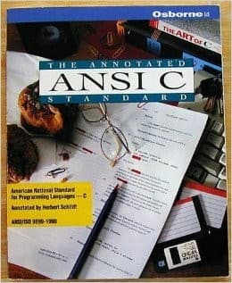 Tapa de The Annotated ANSI C Standard