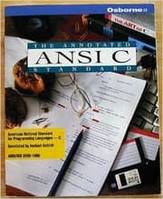 Tapa de The Annotated ANSI C Standard