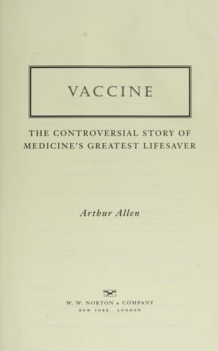 Tapa de Vaccine