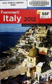 Tapa de Frommer's Italy 2012