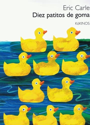 Tapa de Diez patitos de goma