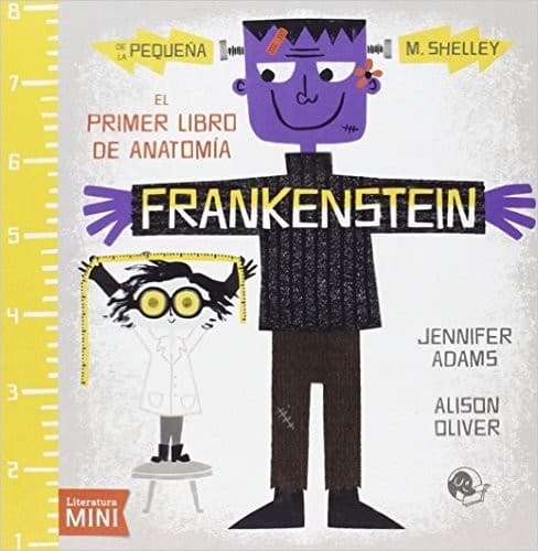 Tapa de Frankenstein, el primer libro de anatomía
