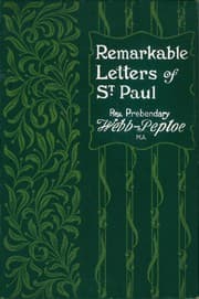 Tapa de Remarkable Letters Of St. Paul