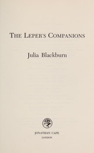 Tapa de The leper's companions