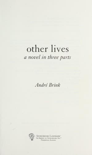 Tapa de Other lives