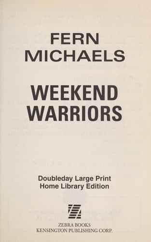 Tapa de Weekend Warriors (Large Print Edition)