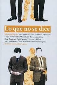 Tapa de Lo que no se dice