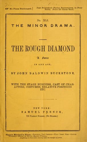 Tapa de The rough diamond