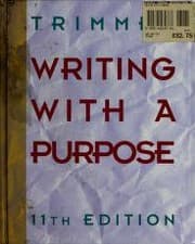 Tapa de Writing with a purpose