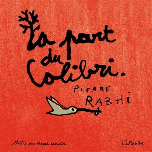 Tapa de La part du colibri