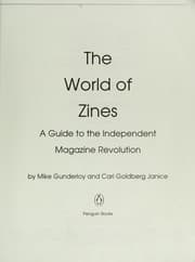 Tapa de The world of zines