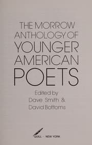 Tapa de The Morrow anthology of younger American poets